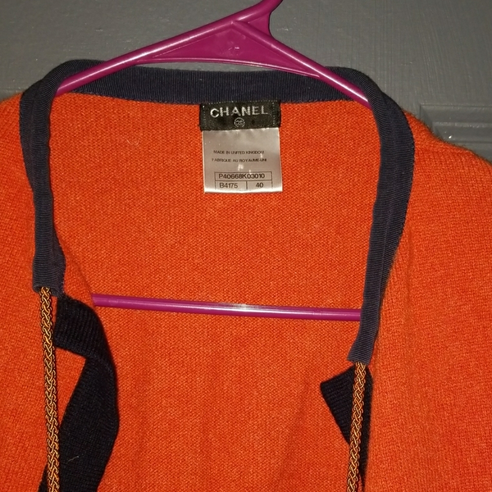 Chanel 100% cashmere cardigan